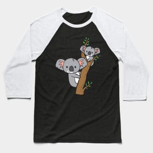 2 Koalas - on tree Baseball T-Shirt